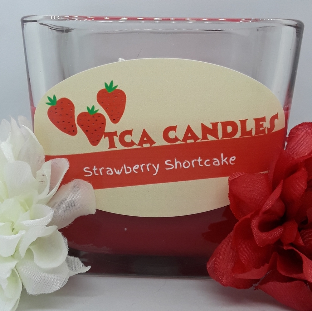 Strawberry Shortcake Scented Candle